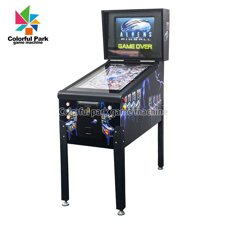 Colorful Park Coin Operated Wholesale Arcade Machines Video Game Pinball Machine