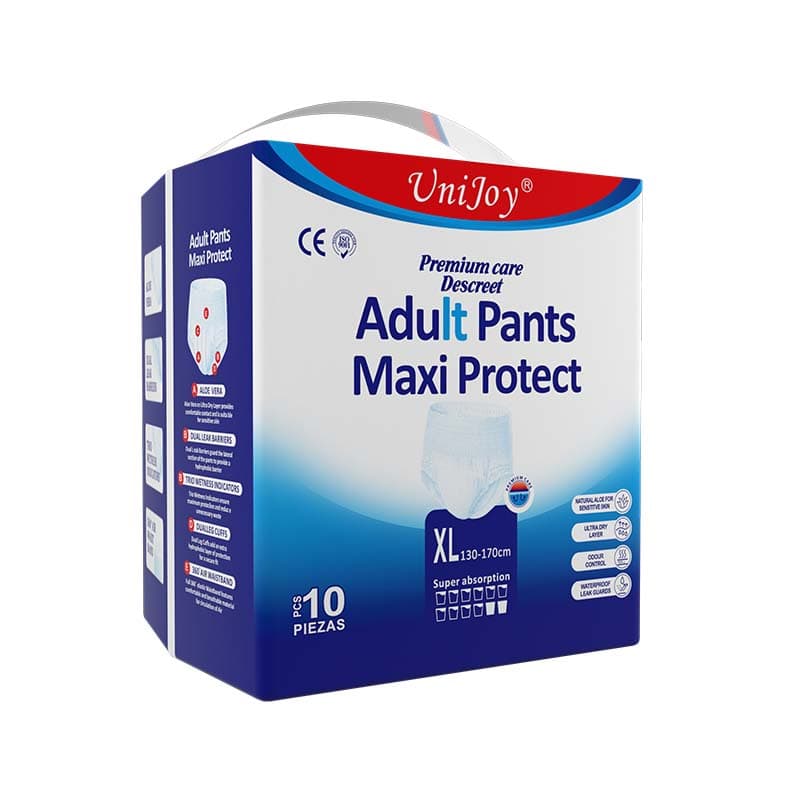 Hospital Use Printed Incontinence Nappy Pants for Adults Senior Adult Nappy