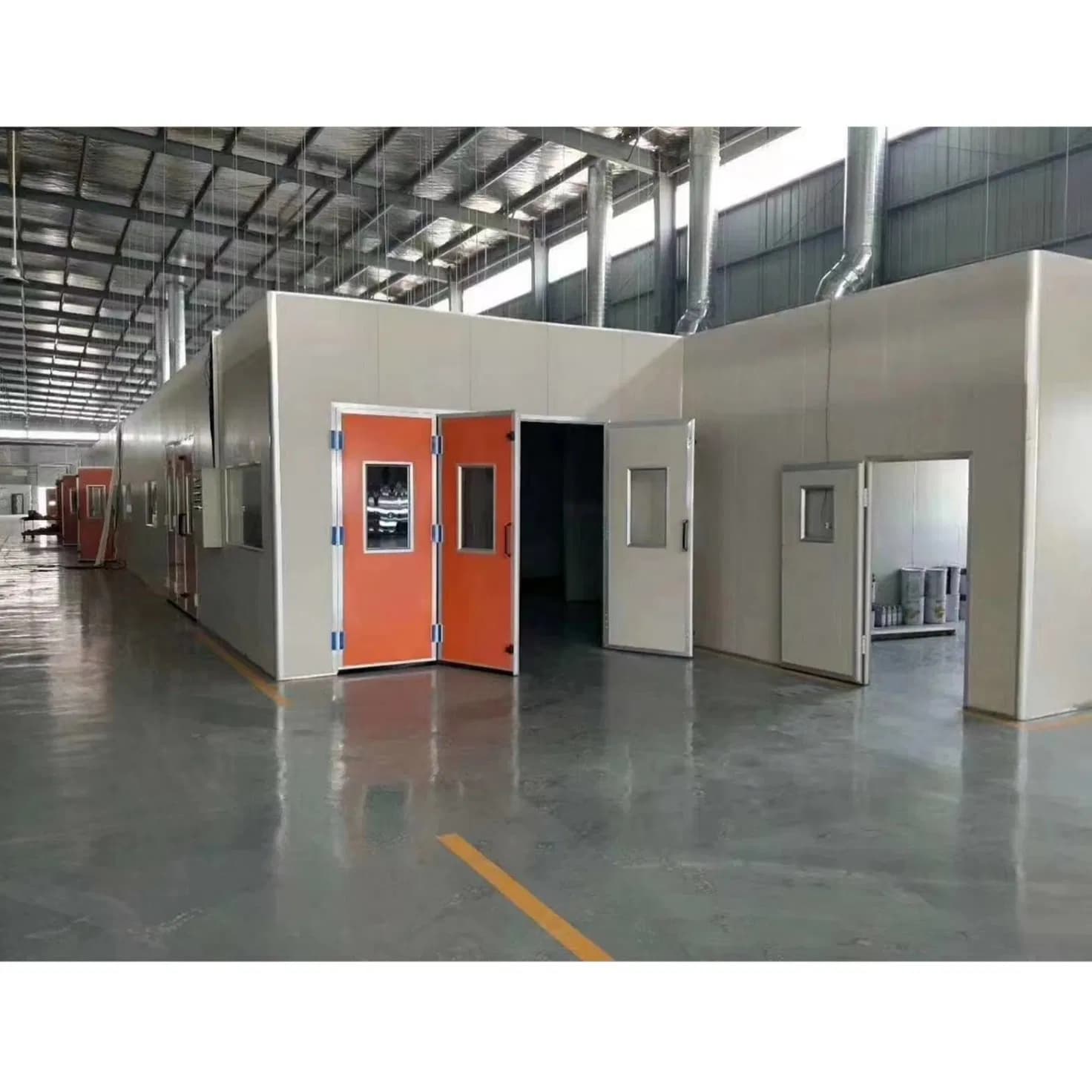 Fixed Spray Booth for Wood Furniture Painting