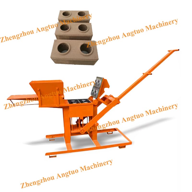 Manual Ethiopia Brick Making Machine Hollow Block Machine