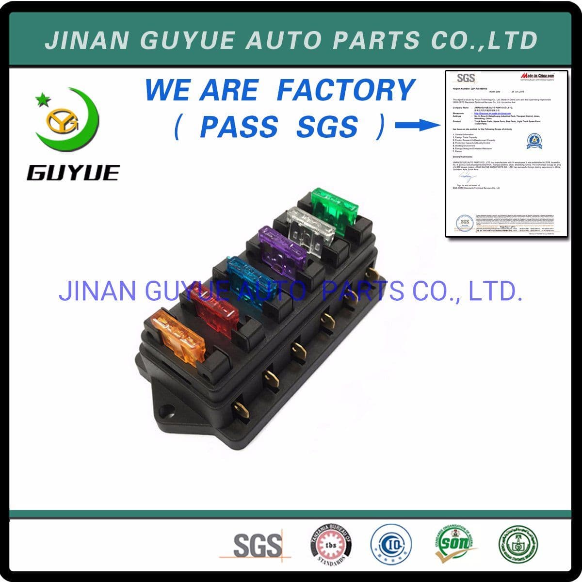 for FAW HOWO Shacman Dongfeng Beiben Foton Truck Spare Parts Fuse Box