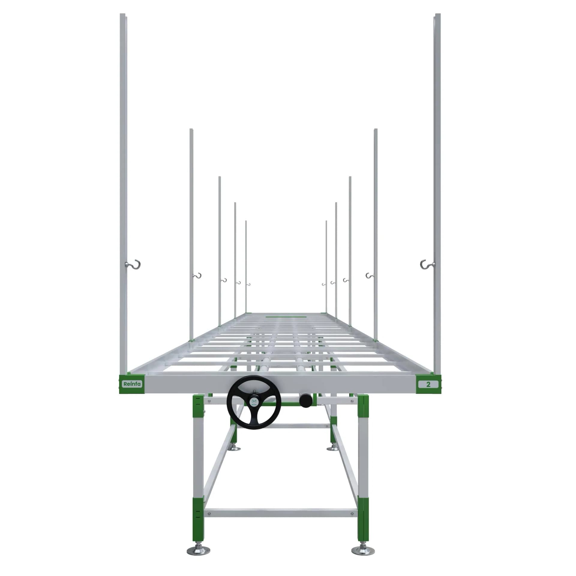 Commercial Greenhouse Rolling Bench System for Nursery Plant Growing - Heavy Duty Design