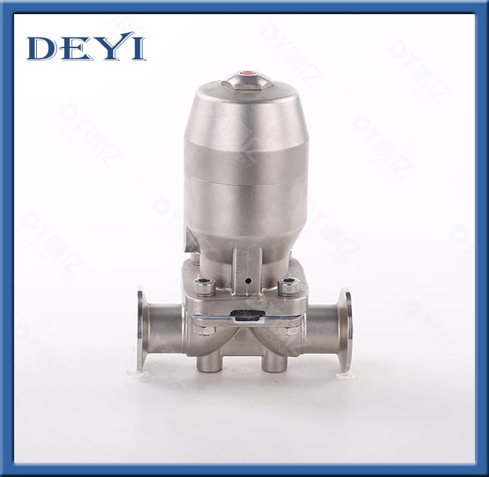 DN150 SS316L Actuator Pneumatic Diaphragm Valve Stainless Steel Actuador Valvula De Diafragma Neumatica Acero Inoxidable