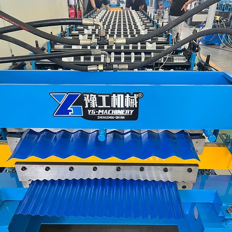 Double Layer Metal Roof Sheet Glazed Tile Roll Forming Machine Manufacturer