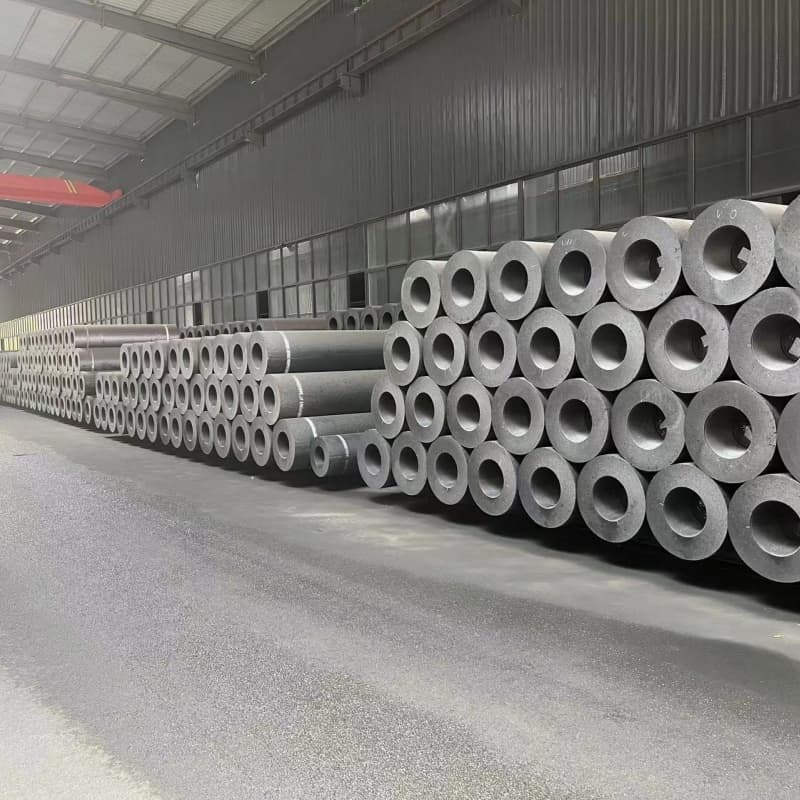 Carbon Graphite Electrode with Nipples RP HP UHP 750mm 700mm 650mm 600mm 550mm 500mm 450mm 400mm 350mm 300mm 250mm 200mm Customized Dia 800-1400mm