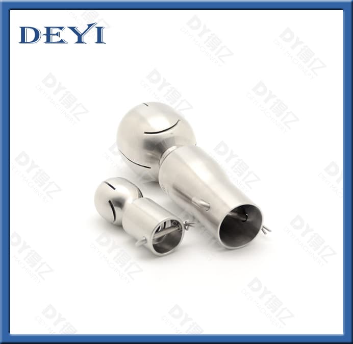 Stainless Steel SS304 SS316L CIP Revolved Spray Ball