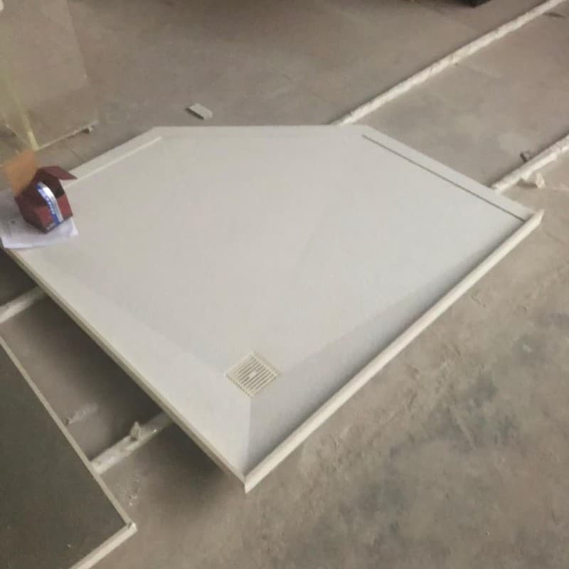 Porcelain Slab Sintered Stone Shower Panel for Home Bathroom Shower Enclosures