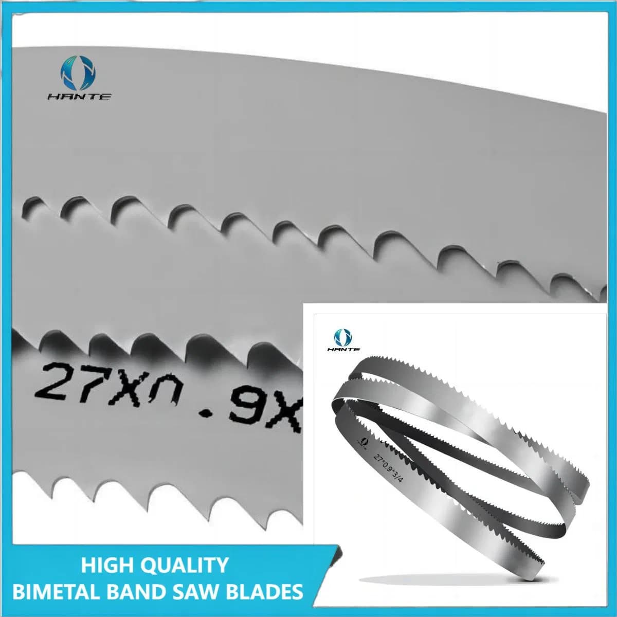 27*0.9*3/4 M51 Bimetal Band Saw Blades/Bandsaw Blade for Cutting Metal and Steel