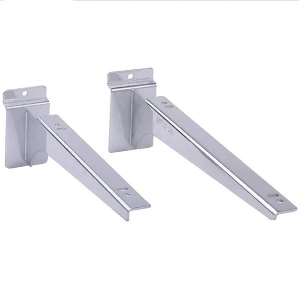 Factory Price Slatwall Display Hook in Silver/Black/Gold/White with Sucker Made of Iron/Chrome Plating for Various Types of Shops