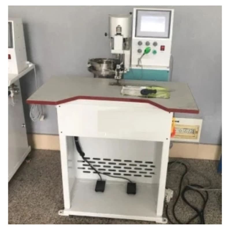 Button Making Machine Automatic Bead Fixing Machine