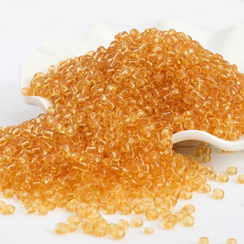 3mm Transparent Glass Rice Beads Weighing Jin Wholesale DIY Retro Lighting Accessories Accessories Set Combination Loose Beads