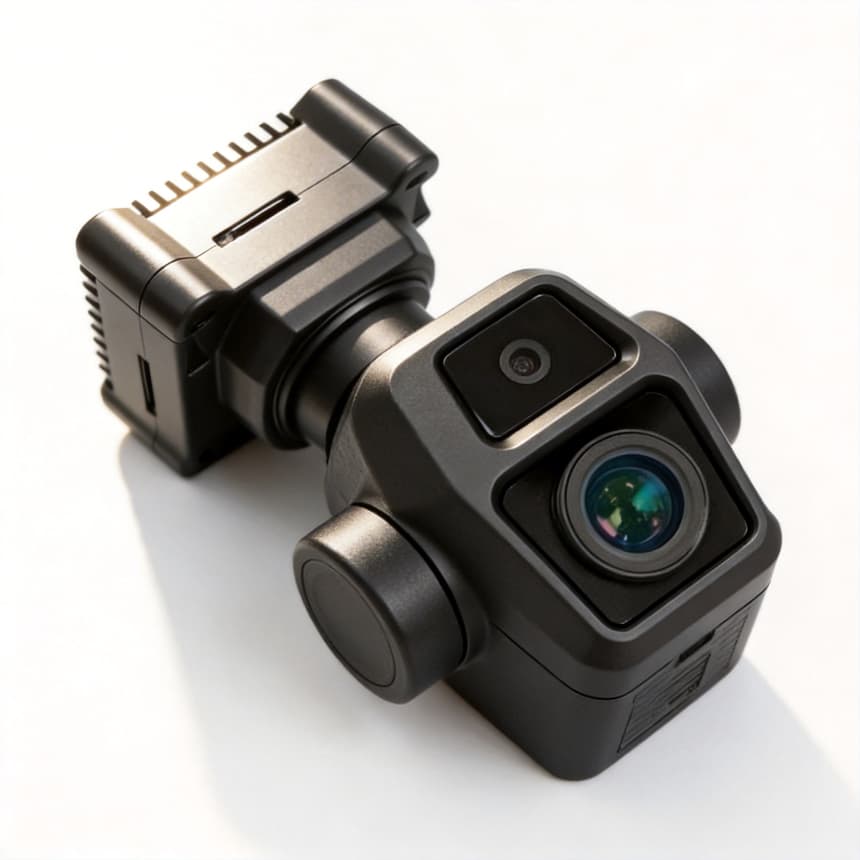Ae-Supported High-Framerate Adaptable Full-Color Night Vision 3-Axis Gimbal for Firefighting