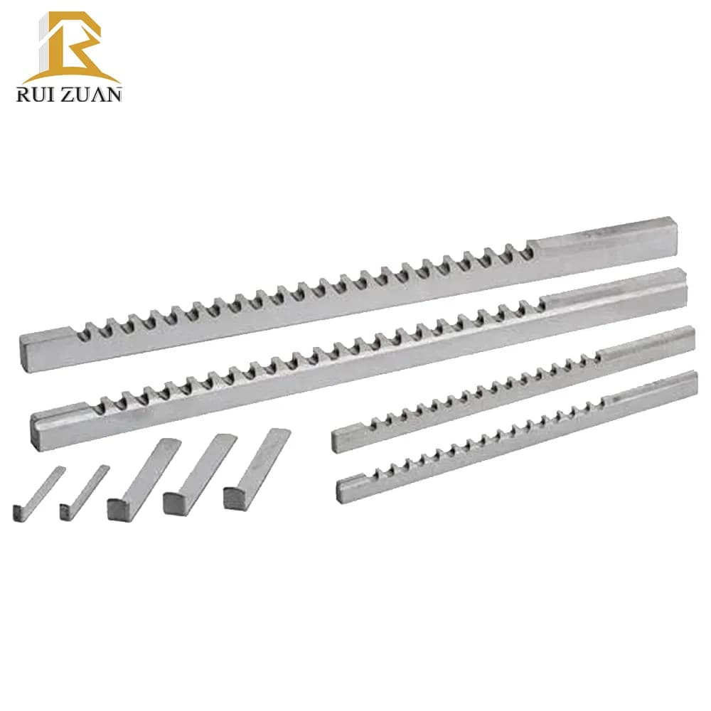HSS Keyway Broaches Broaching Tool Cutting Length 6-150 HSS Keyway Broach Tools with Shims Keyway Broaches