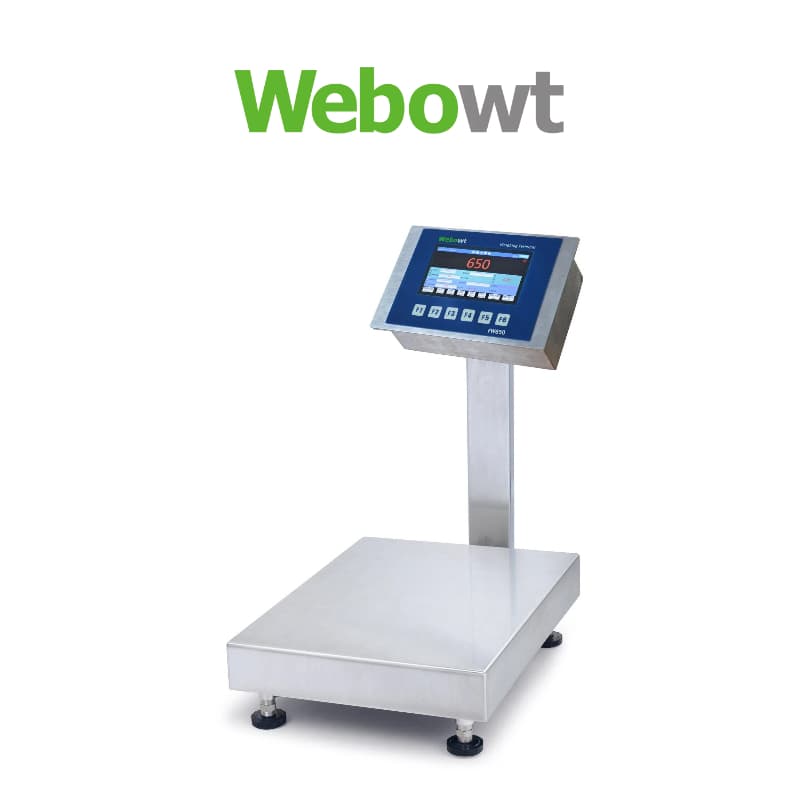 Stainless Steel Weighing Platform IP68/IP69K Washable for Hygienic Environments