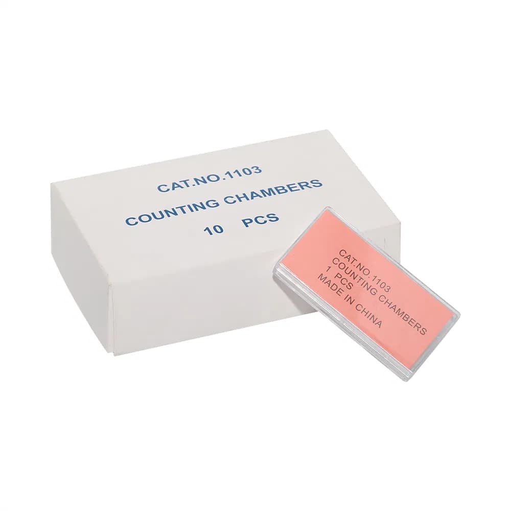 Improved Neubauer Hemocytometer Blood Cell Microscope Counting Chambers