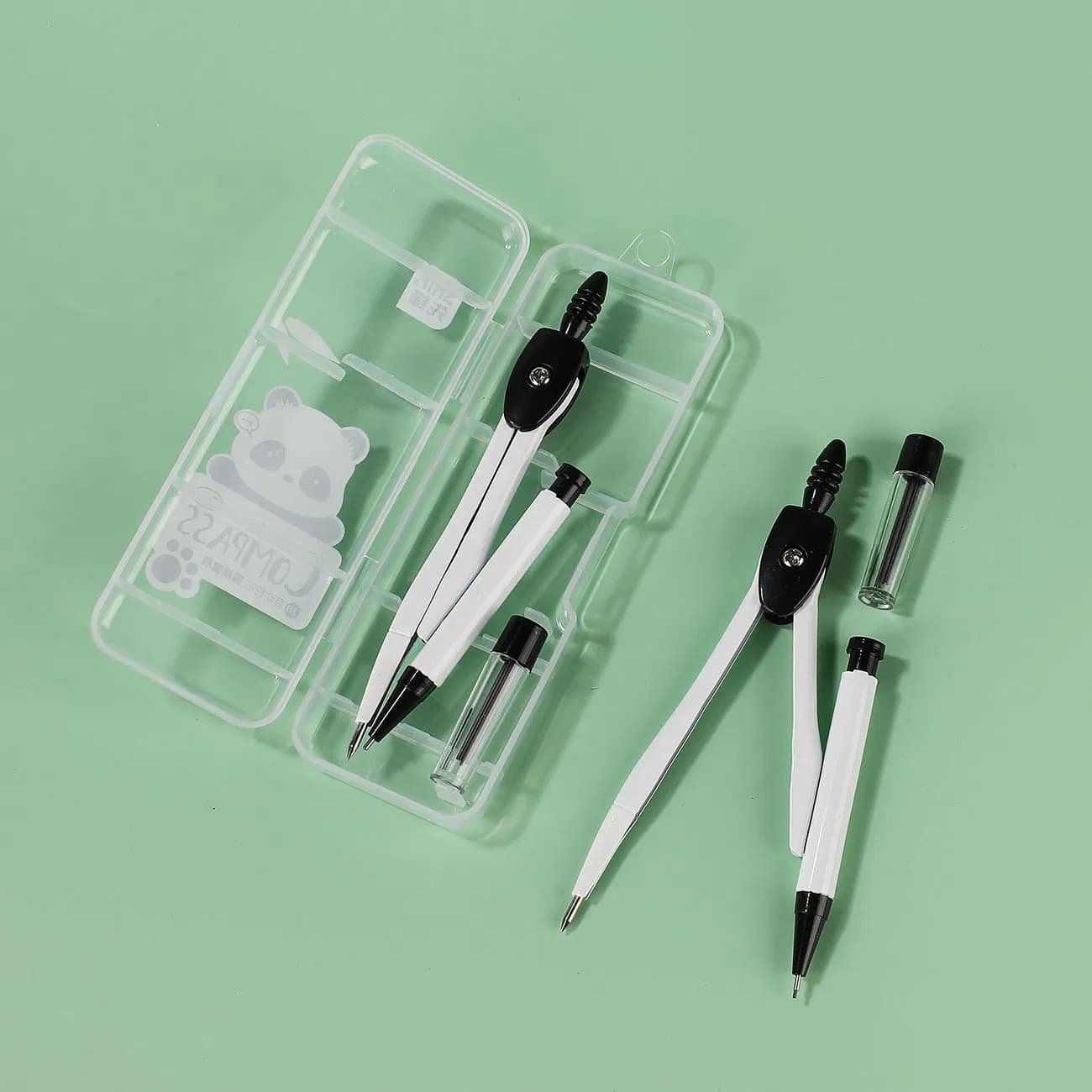 High Quality Student Stationery Standard Pencil Draw Circle Compass Set