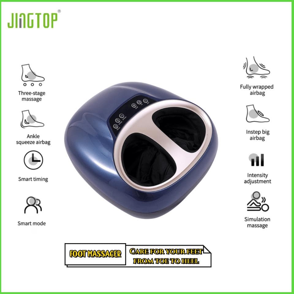 Electronic Air Compression Shiatsu Knead Accupressure Foot Massager