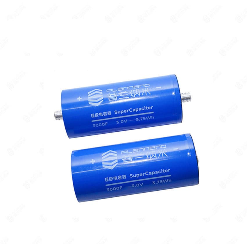 3.0V 3000f Supercapacitor with a Million Cycle Life, Low Internal Resistance, and High Capacity Supercapacitor