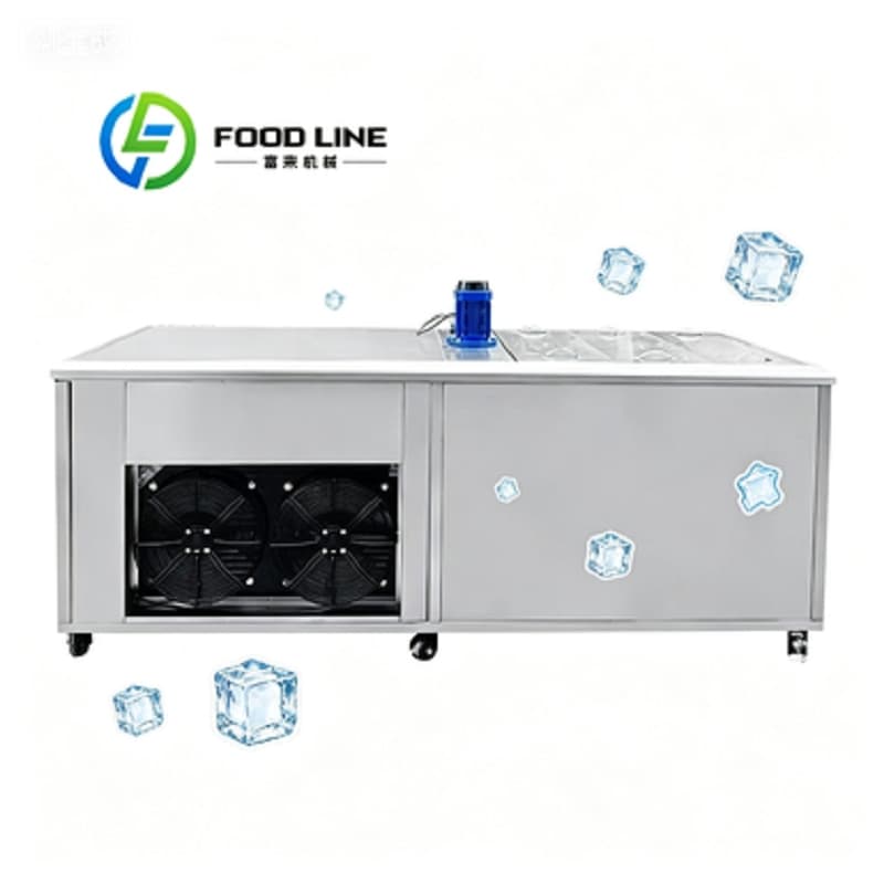 Heavy Duty Block Ice Maker Machine for Fisheries and Long Distance Transportation