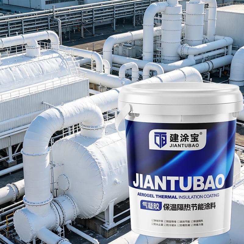 Aerogel Nano Thermal Insulation Paint for Roof, Wall, Pipeline, High Temperature