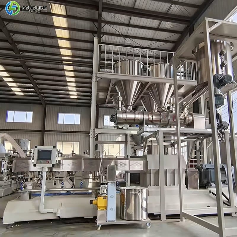 High-Capacity and Big-Batch and Mass Dog Food Processing Machines