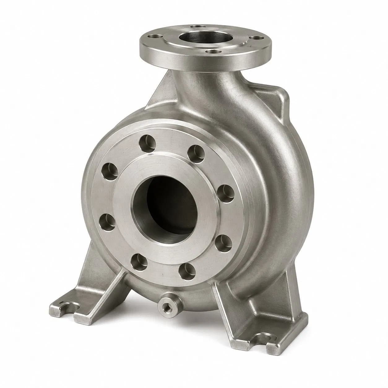 Seawater Cooling Pump Housing Impeller CNC Custom Machining for Marine