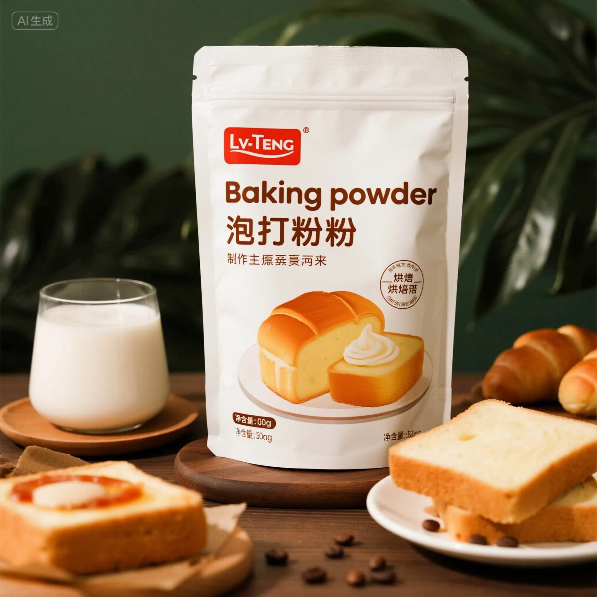 ISO Certified Leaven Agent for Pizza Dough Buns Cookies Mix Powder
