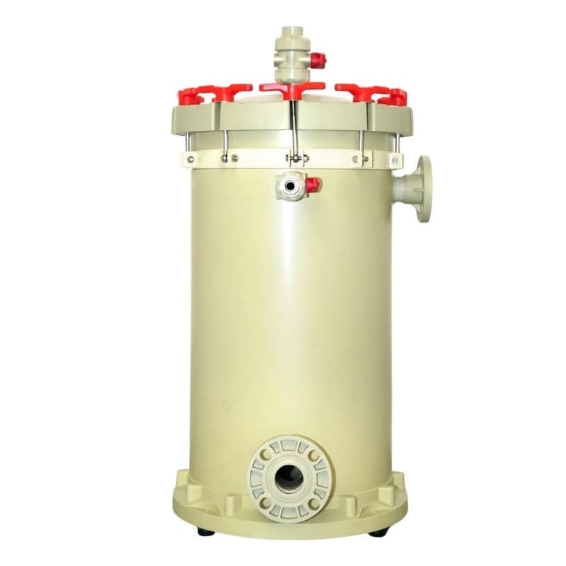 Durable PP Pump Priming Tank Cost Competitive Plastic Alternative to SS304 for Chemical Liquid Suction