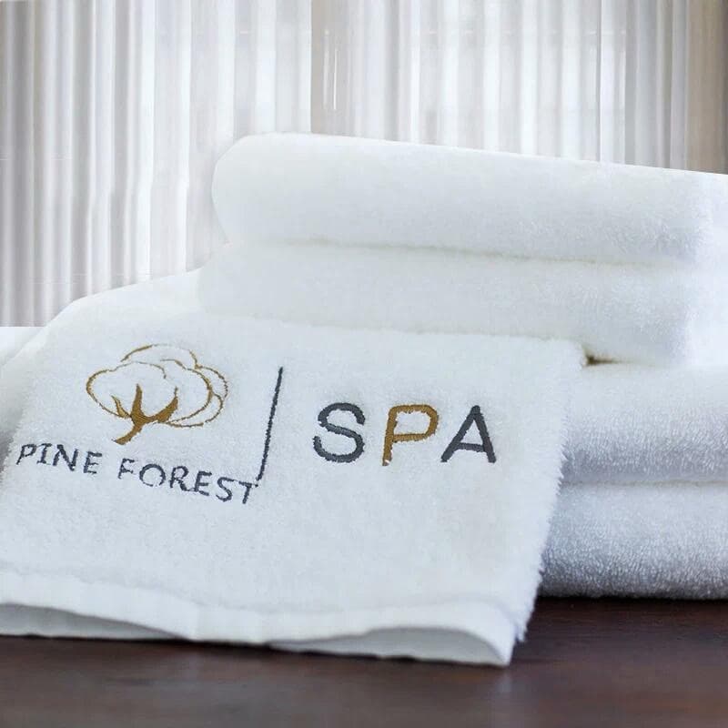 Premium 100% Cotton Luxury White Terry Bath Towel Set