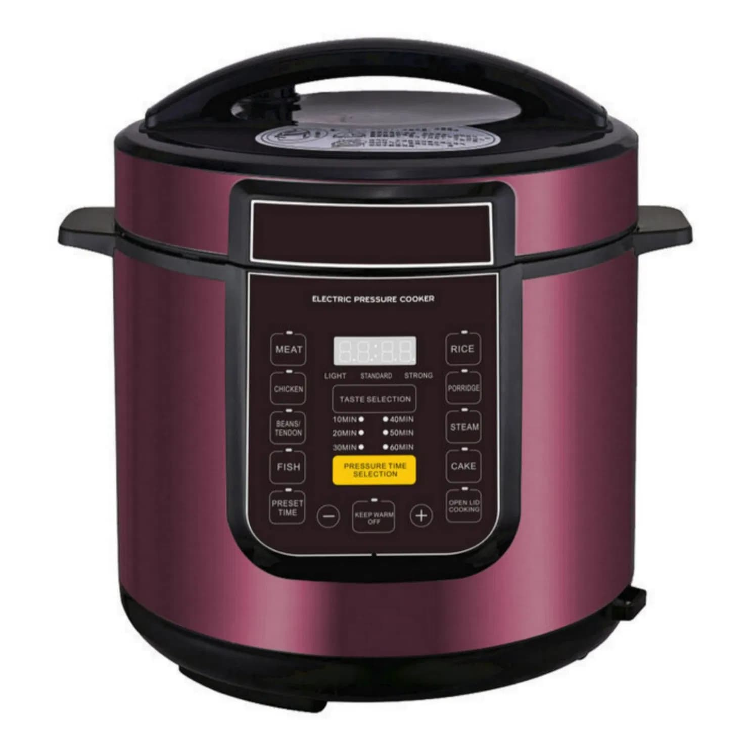 Smart Cooking Electric Pressure Cooker with Auto Menu Selection and Ingredient Recognition Technology