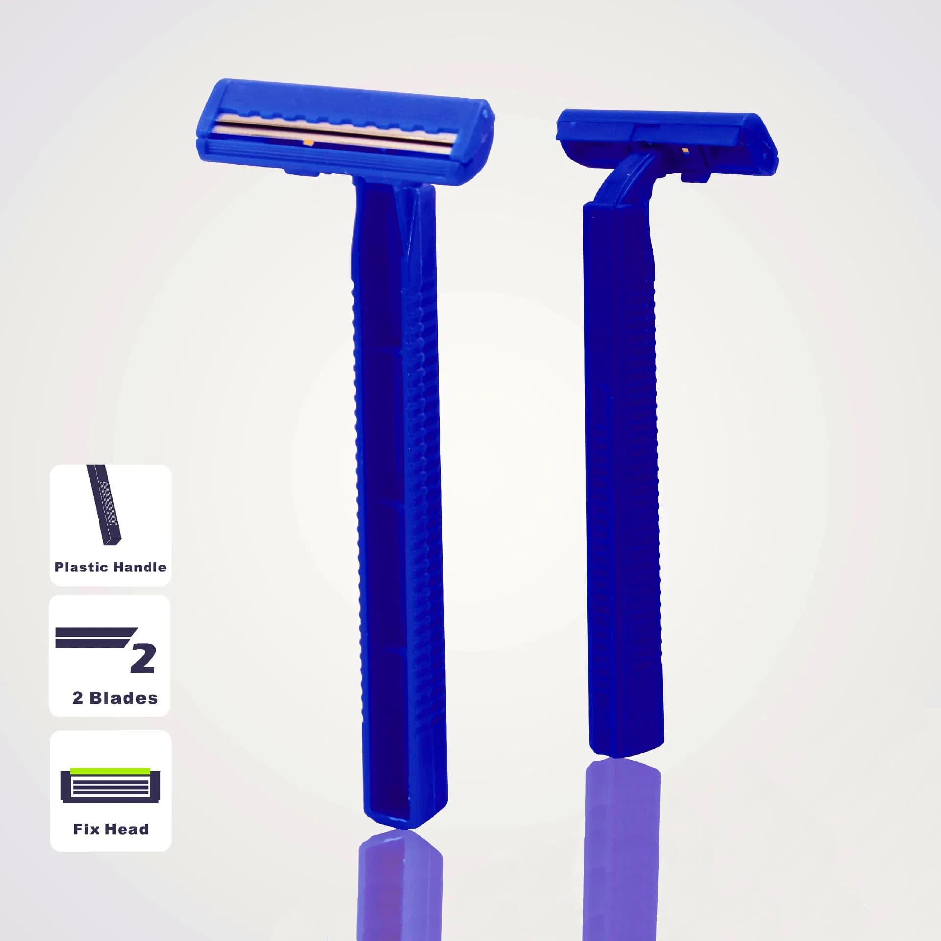 Luxury Disposable Razor for Hotels with Stainless Steel Blades