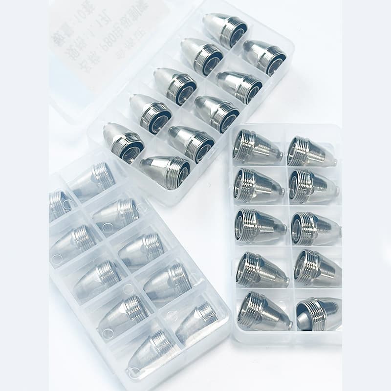 1.7mm P80 Electrode Plasma Cutting Nozzle Tips with Plasma Cutting Electrode
