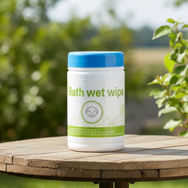 Good Sealing Moisturizing Canister Barrel Wet Wipes for Baby Car or Pet Car or Alcohol or Cleaning with Logo Custom