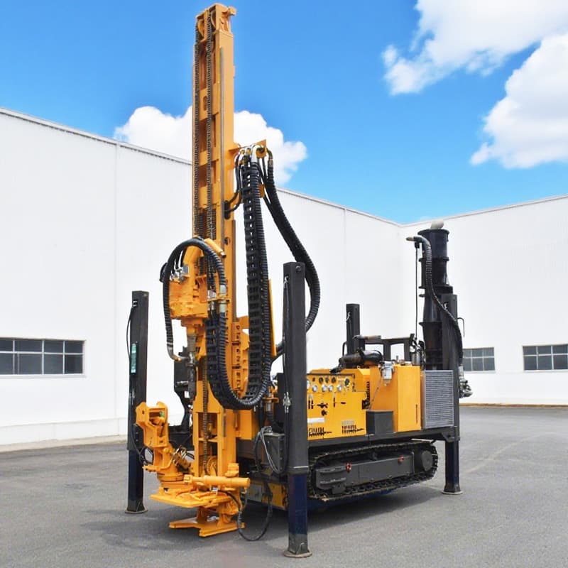 Diesel Powered Dual Purpose RC Drill Machine with Dust Control System