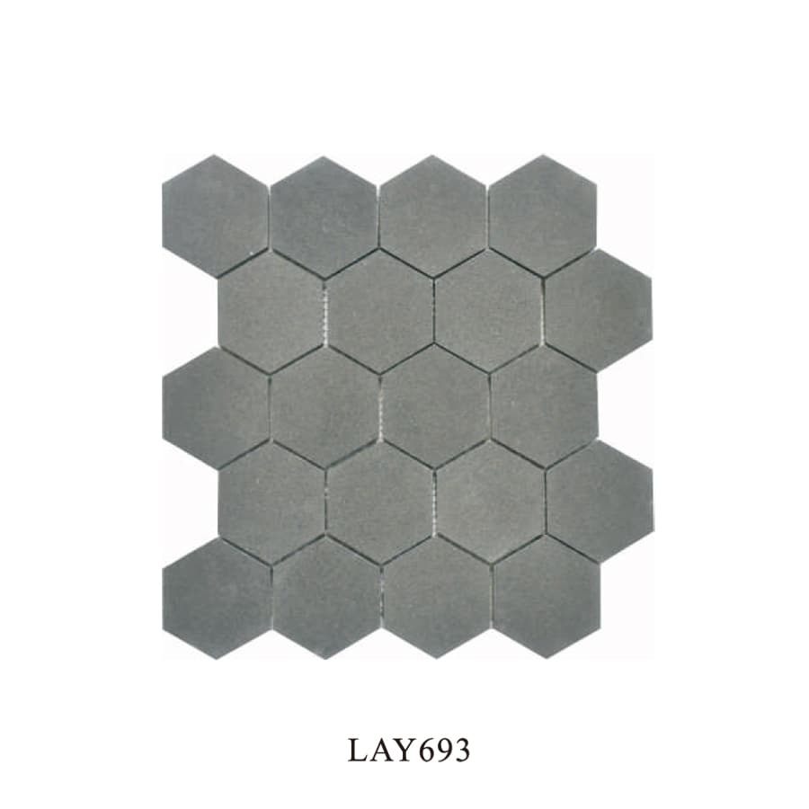 Foshan Factory Wholesale Black Marble Hexagon Mosaic Kitchen Wall Mosaic Tiles