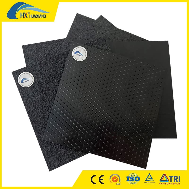 Textured Reinforced HDPE Geomembrane for Landfill Mining with UV Stabilized