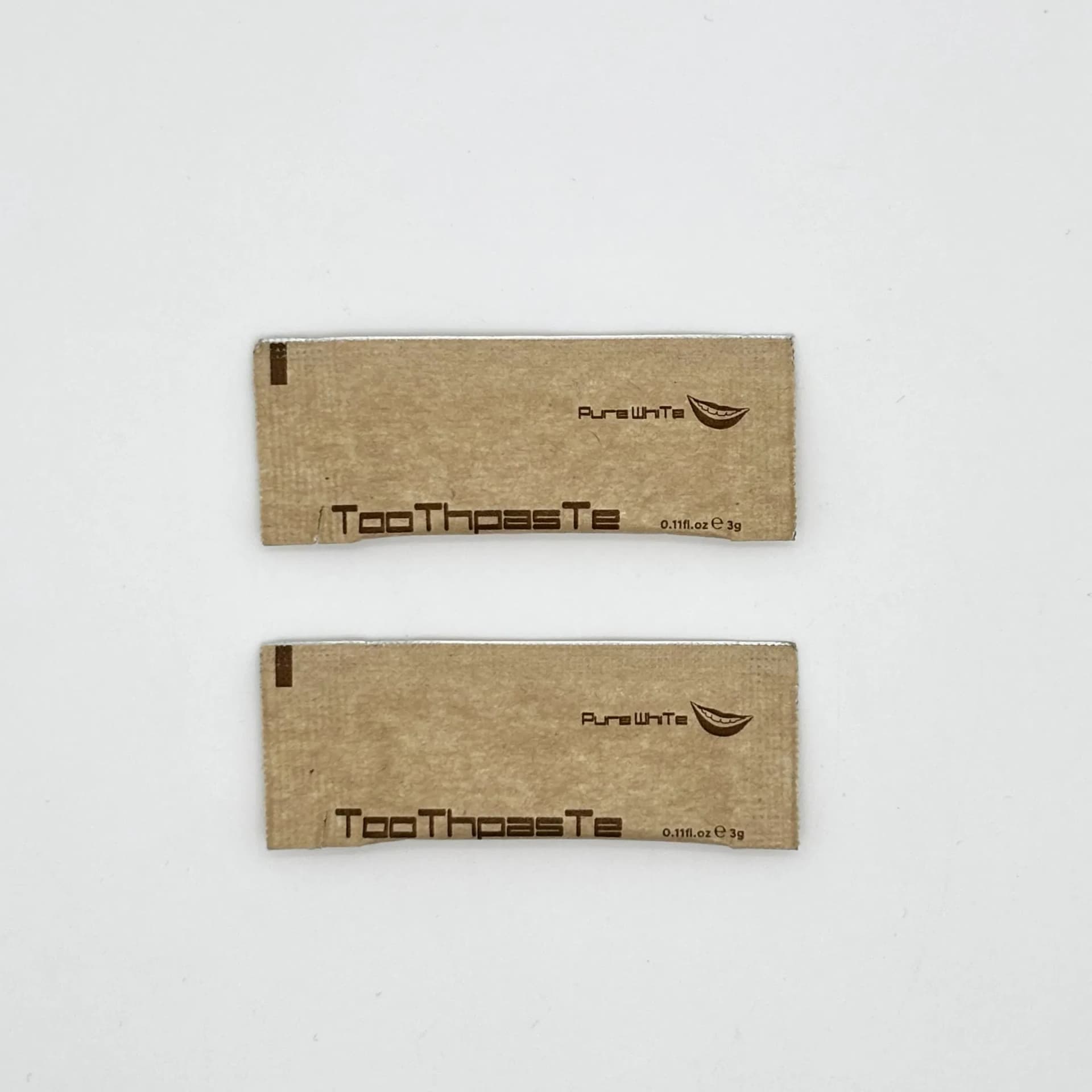 Premium 3G Hotel Amenities Toothpaste in Eco-Friendly Paper Bag