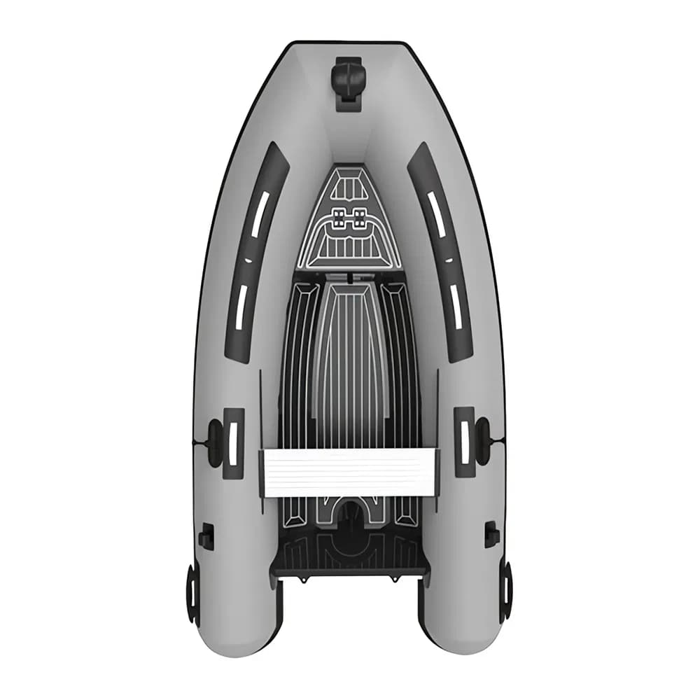2.7m CE Certificated Aluminum Hull Small PVC Inflatable Pontoon Rowing Rib Boat