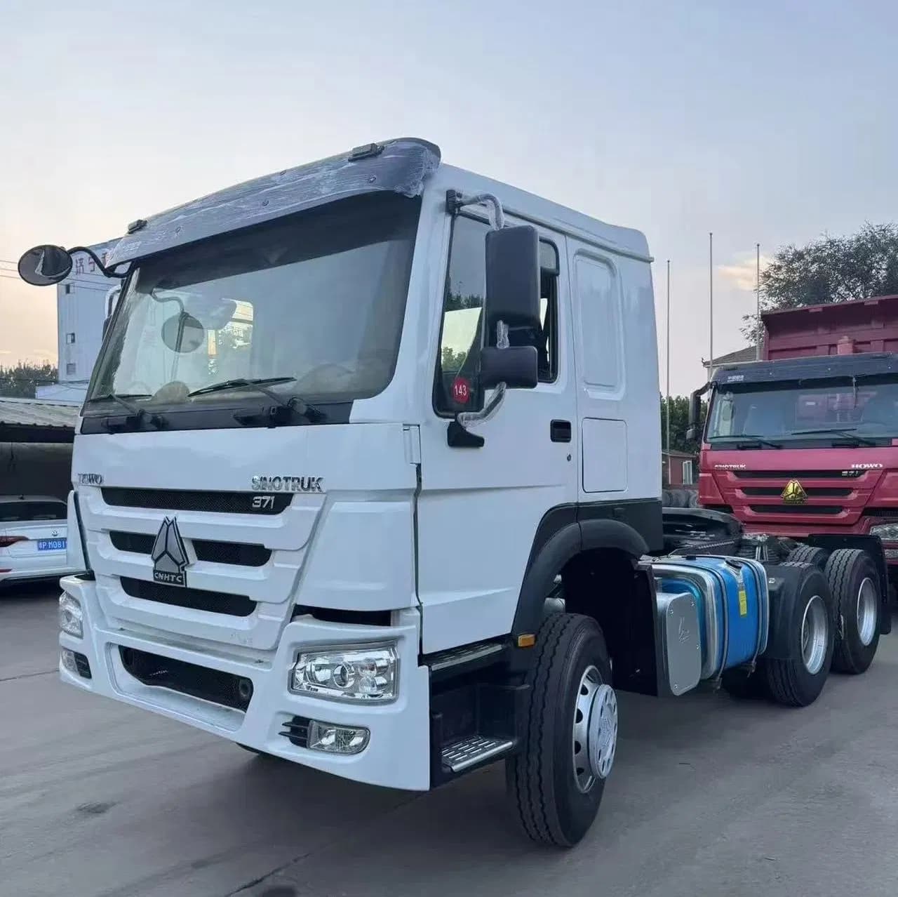 Reliable HOWO 371HP Heavy Duty 6X4 Tractor Head for Global Export Markets