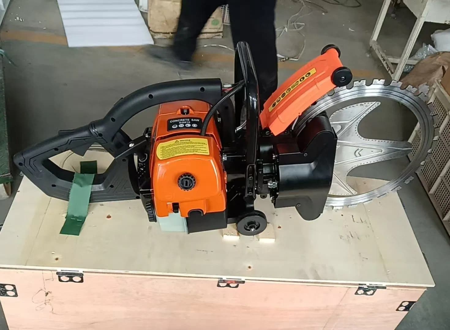 92cc Quality Industrial Wall Cutting Gasoline Ring Saw with 400mm Blade
