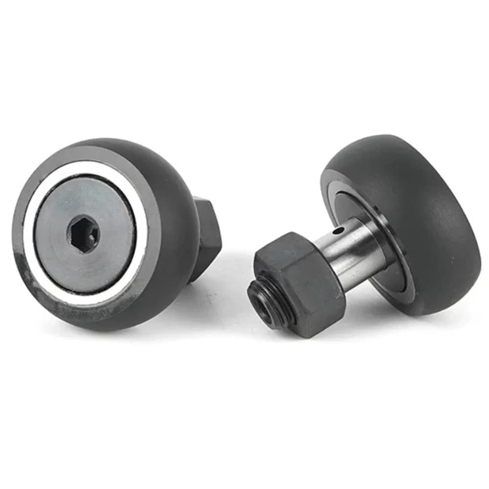 CF Rubber-Coated Needle Roller Bearing Polyurethane Encapsulated Cam Follower