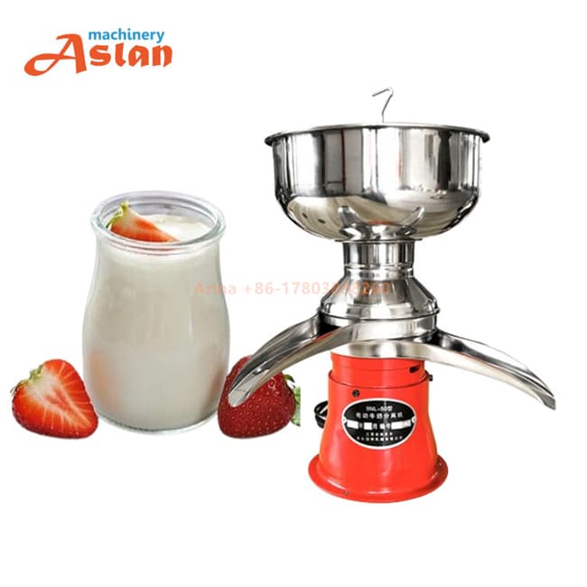 Automatic Small Milk Separator Machine Stainless Steel Electric Milk Cream Separator