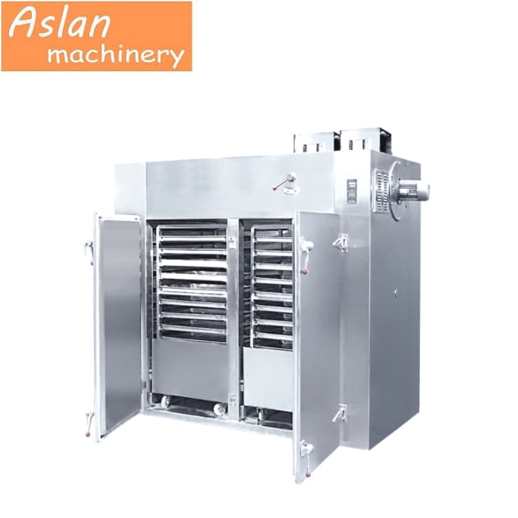 for Food Pharmaceut Industry Electric Hot Air Fruit Mushroom Cycle Plating Tray Tunnel Dryer Machine