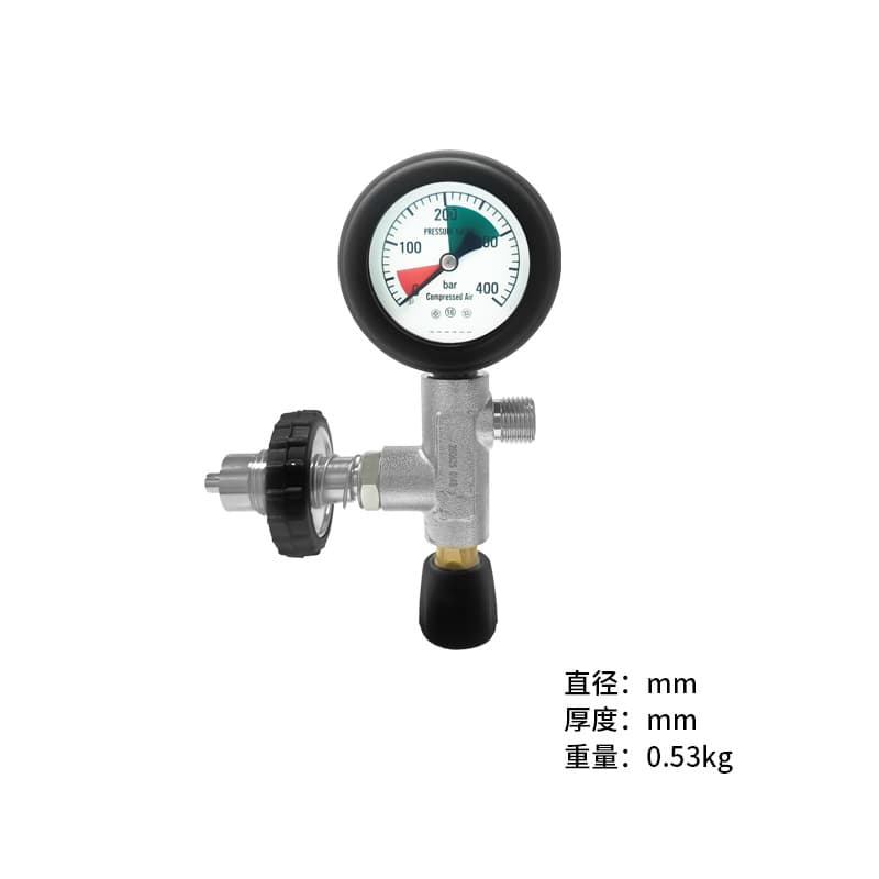 High-Pressure Filling Hose Gauge Assembly Compressor Parts Original Compressor Spare Parts