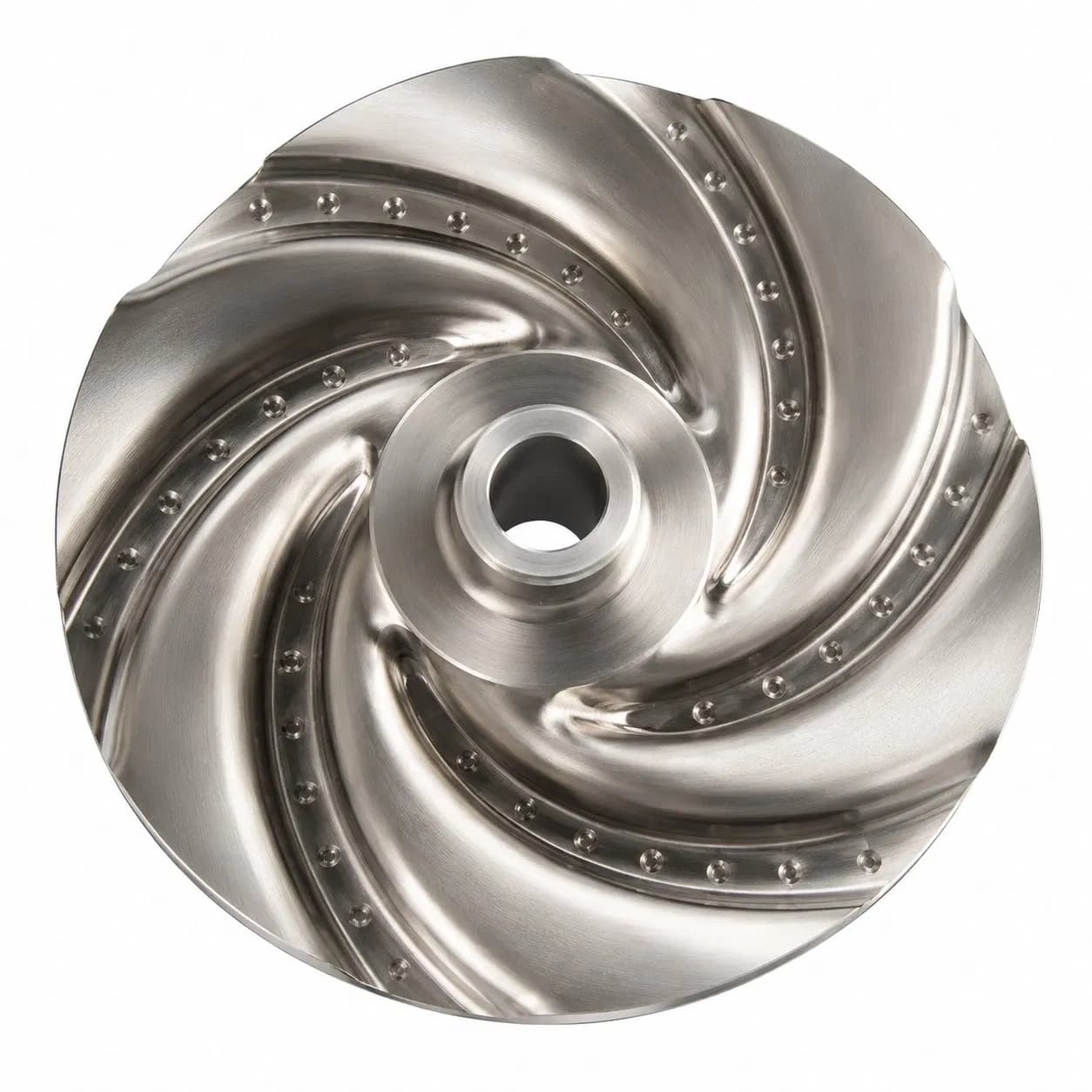 Stainless Steel Marine Pump Housing Impeller CNC Precision Machining Service