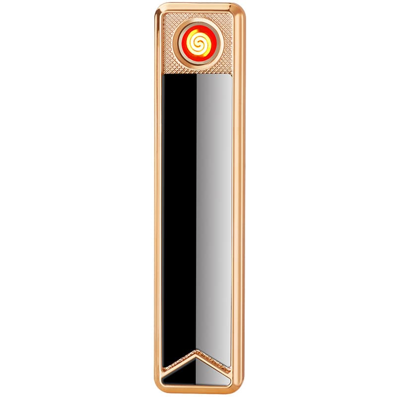 Classic Lightweight Thin Electronic Lighter Quick Ignition USB Lighter Electric Lighter