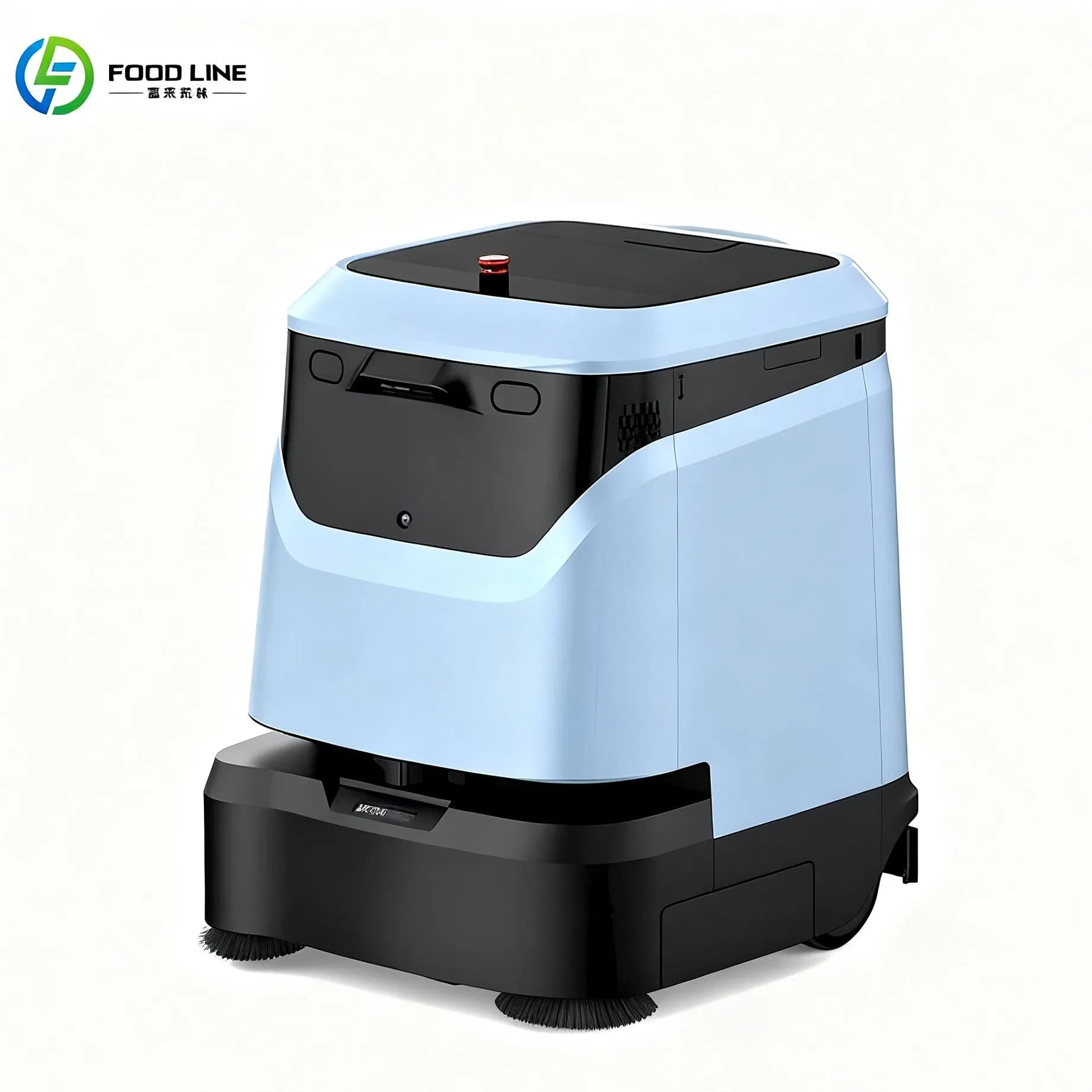 Commercial Smart Electric Self-Clean Floor Vacuum Robot with Robotic Base Station