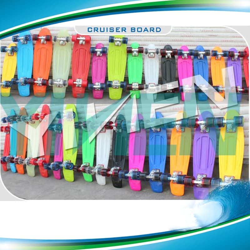 Ce / En71 Certificate 22inch Plastic Penny Board Cruiser Skateboard