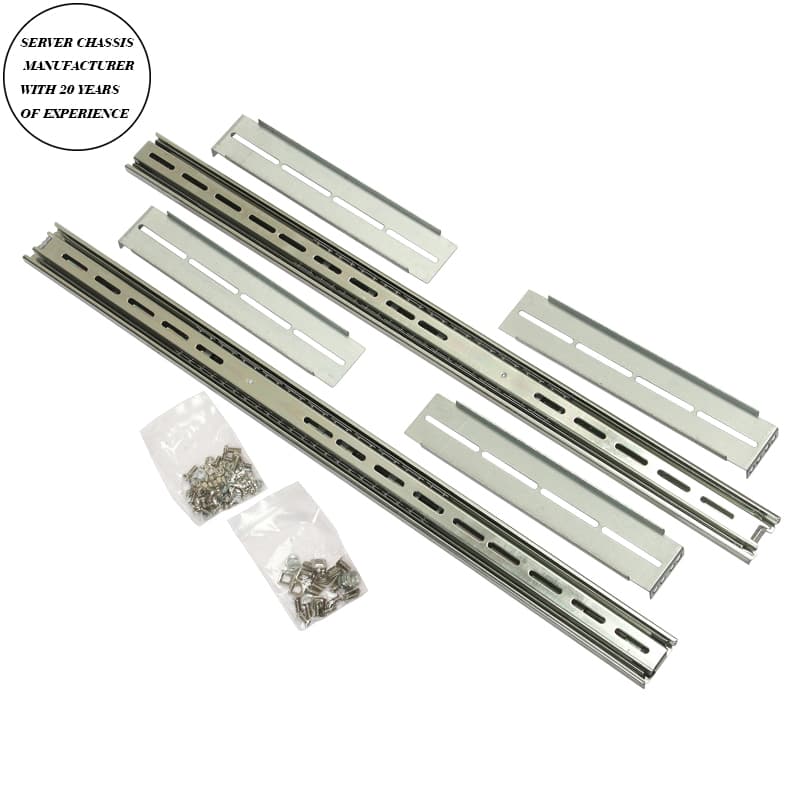 High Load Bearing Rack Mount Sliding Rails Suitable for Industrial Control Automation
