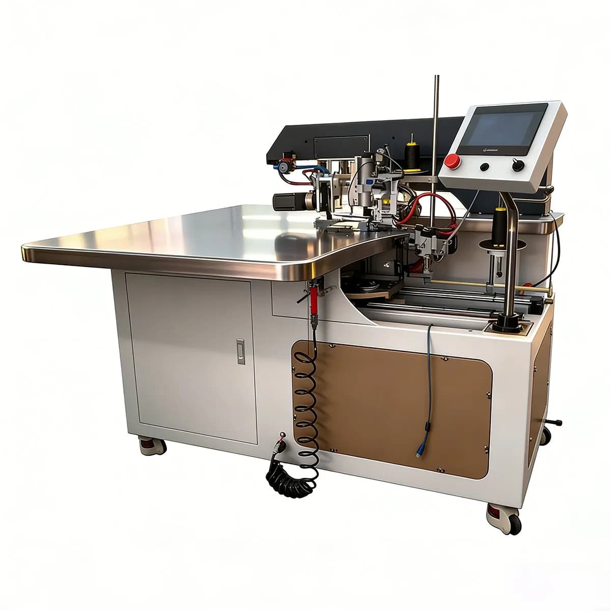Jeke Semi/Full Auto Edge Binding Sewing Line Premium Car Mat Manufacturing Machinery